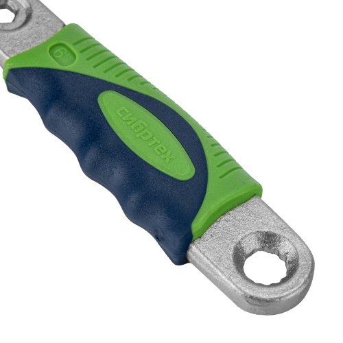 Ключ разводной, 150мм, переставная губка, 2-х комп. рукоятка Сибртех по ценам производителя в Казани с доставкой по всей России