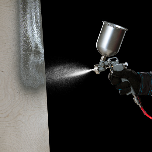 Краскораспылитель пневматический с верхним бачком V 0.6 л, сопло D 1.2, 1.5 и 1.8 мм Matrix купить в Москве с доставкой по всей России | ProtosMarket.ru