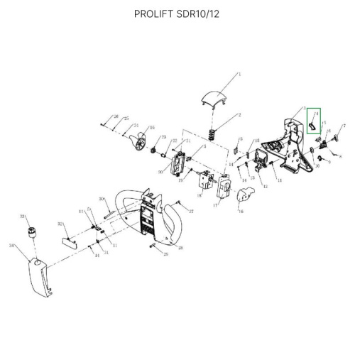 Индикатор зарядки для штабелеров SDR 1-1,2 т, SDR1635, SD15, SD15L, SK15 по ценам производителя в Казани с доставкой по всей России