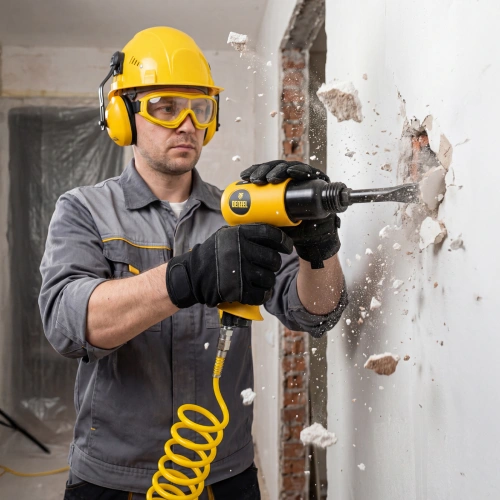 Пневматический молоток НР4500 + набор насадок, 113 л/мин, 4500 уд/мин Denzel по ценам производителя в Казани с доставкой по всей России