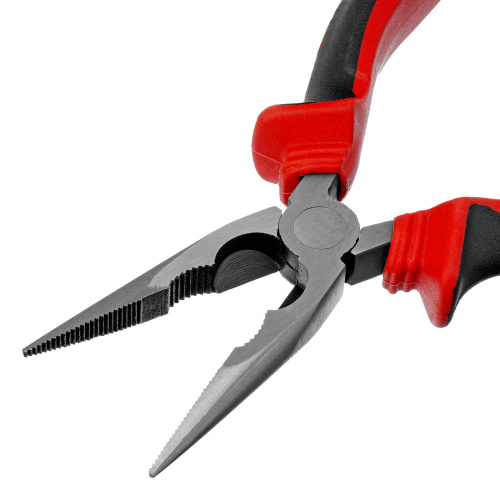 Длинногубцы прямые, 160 мм, хром-ванадий, двухкомпонентные рукоятки Matrix купить в Москве с доставкой по всей России | ProtosMarket.ru