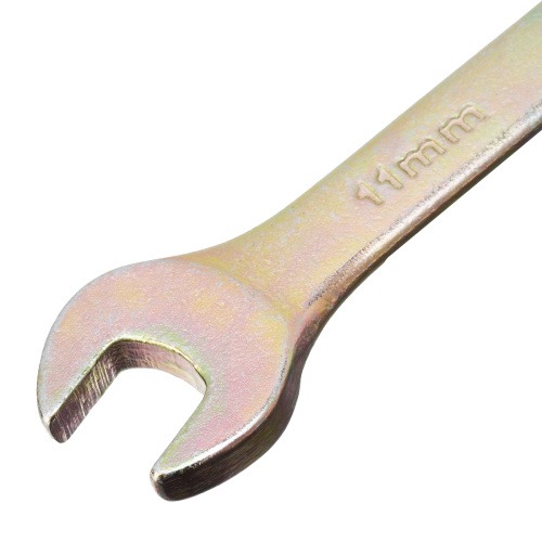 Ключ комбинированный, 11 мм, желтый цинк Сибртех купить в Москве с доставкой по всей России | ProtosMarket.ru