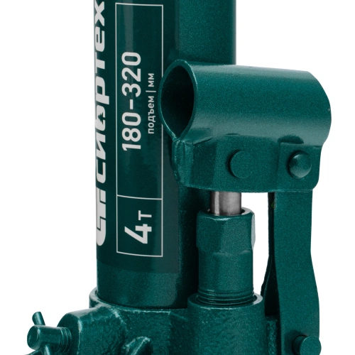 Домкрат гидравлический бутылочный, 4 т, 180-320 мм Сибртех купить в Москве с доставкой по всей России | ProtosMarket.ru