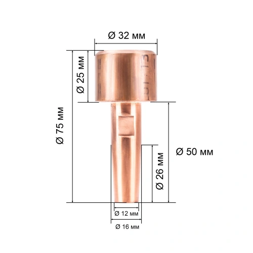 Электрод 21.042 для МТ д.16мм Для сварки арматуры (1шт) по ценам производителя в Казани с доставкой по всей России