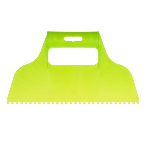 Шпатель для клея, пластмассовый, зубчатый 4 х 4 мм Сибртех купить в Москве с доставкой по всей России | ProtosMarket.ru