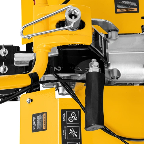 Мотоблок DPT-370X, 7 л.с, дисковое сцепление, ширина 90 см, глубина 35 см, фрез 3 х 4, ВОМ, передачи 3В/1Н Denzel по ценам производителя в Казани с доставкой по всей России