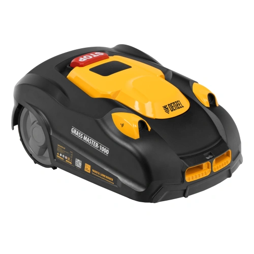 Робот-газонокосилка Grass Master 1000  1000м², 3Ач, 28V, LCD дисплей, Wi-Fi Denzel по ценам производителя в Казани с доставкой по всей России