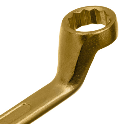 Ключ накидной, 20 х 22 мм, желтый цинк Сибртех купить в Москве с доставкой по всей России | ProtosMarket.ru