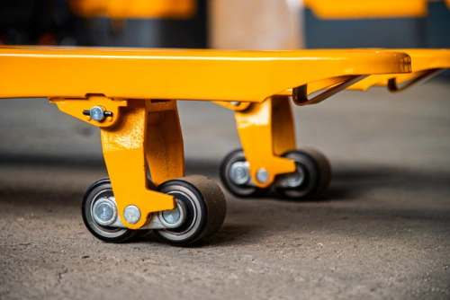 Тележка гидравлическая 2500 кг 1150 мм резиновые колеса XILIN DF-III по ценам производителя в Казани с доставкой по всей России