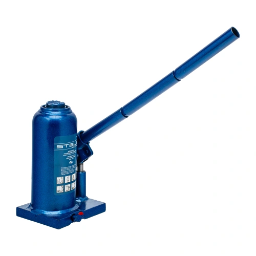 Домкрат гидравлический бутылочный телескопический, 4 т, h подъема 190-480 мм Stels купить в Москве с доставкой по всей России | ProtosMarket.ru