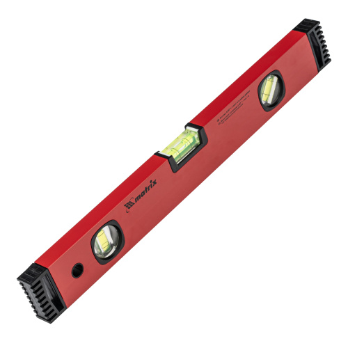 Уровень алюминиевый, 400 мм, фрезерованный, 3 глазка Matrix по ценам производителя в Казани с доставкой по всей России