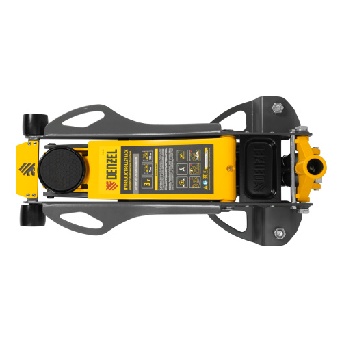 Домкрат гидравлический подкатной, 3 т, 75-500 мм, быстрый подъем, низкий подхват, проф. Denzel по ценам производителя в Казани с доставкой по всей России