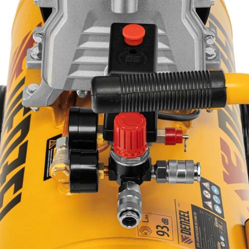 Компрессор воздушный, прямой привод DC1500/50, 1.5 кВт, 50 литров, 220 л/мин Denzel по ценам производителя в Казани с доставкой по всей России