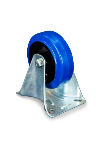 Колесо неповоротное из эластичной резины MW70 100 мм по ценам производителя в Казани с доставкой по всей России