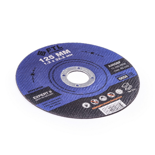 Круг отрезной по металлу FTL Expert II 125 х 1,2 х 22,2 мм A46SBF по ценам производителя в Казани с доставкой по всей России
