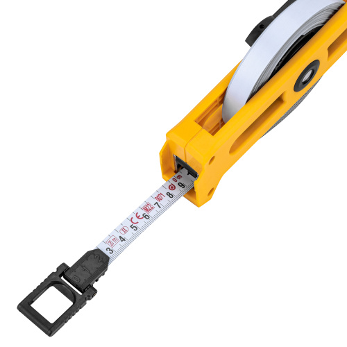 Рулетка геодезическая 20 м х 13 мм, открытый корпус, металлическая лента Denzel купить в Москве с доставкой по всей России | ProtosMarket.ru