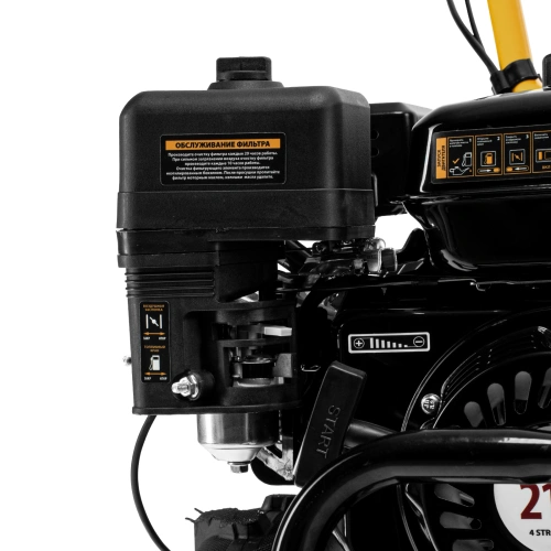 Мотоблок DPT-370X, 7 л.с, дисковое сцепление, ширина 90 см, глубина 35 см, фрез 3 х 4, ВОМ, передачи 3В/1Н Denzel по ценам производителя в Казани с доставкой по всей России