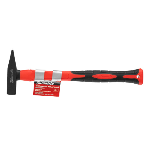 Молоток слесарный optimal, 200 г, фибергласовая обрезиненная рукоятка, квадратный боек Matrix по ценам производителя в Казани с доставкой по всей России
