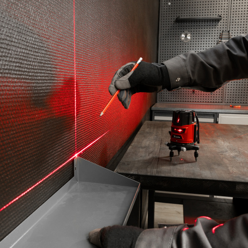 Лазерный уровень CRL-30R, 30 м, красный луч, батарейки, резьба 5/8" MTX по ценам производителя в Казани с доставкой по всей России