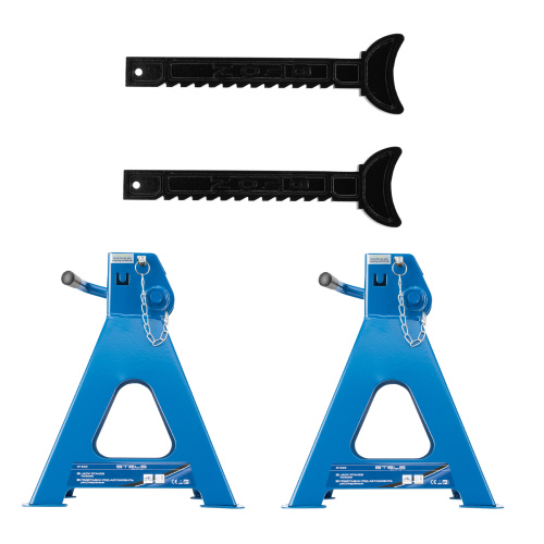 Подставки под автомобиль регулируемые, 6 т, H подъема 415-605 мм, 2 шт, Stels купить в Москве с доставкой по всей России | ProtosMarket.ru