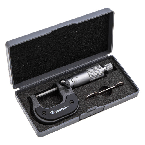 Микрометр механический,0-25 мм Matrix купить в Москве с доставкой по всей России | ProtosMarket.ru