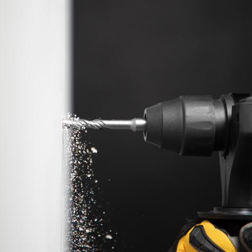 Бур по бетону, двойная спираль, три пылеотводящие кромки, 8 x 110 мм DENZEL по ценам производителя в Казани с доставкой по всей России