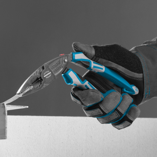 Плоскогубцы комбинированные с изогнутой головой, трехкомпонентные рукоятки, 200 мм Gross купить в Москве с доставкой по всей России | ProtosMarket.ru