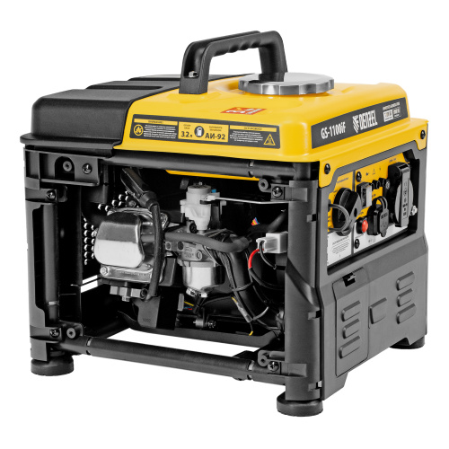 Генератор инверторный GS-1100iF, 1,1 кВт, 230 В, ручной старт DENZEL купить в Москве с доставкой по всей России | ProtosMarket.ru