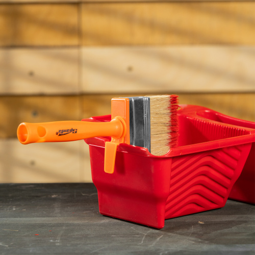 Кисть-ракля, 30х70 мм, натуральная щетина, пластмассовый корпус, пластмассовая ручка Sparta купить в Москве с доставкой по всей России | ProtosMarket.ru