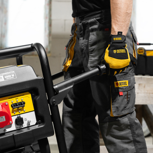 Транспортировочный комплект (колеса и ручки) для генераторов PS Denzel купить в Москве с доставкой по всей России | ProtosMarket.ru