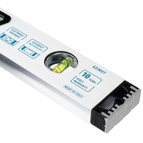 Уровень алюминиевый, 800 мм, усиленный, рукоятки, фрезерованный, 3 глазка, магнитный Gross купить в Москве с доставкой по всей России | ProtosMarket.ru