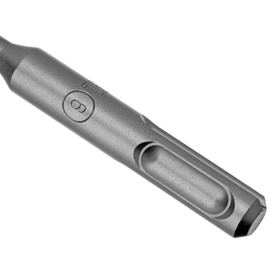 Бур по бетону, двойная спираль, три пылеотводящие кромки, 6 x 110 мм DENZEL по ценам производителя в Казани с доставкой по всей России