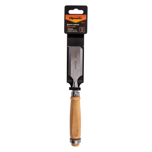 Долото-стамеска 30 мм, деревянная рукоятка Sparta по ценам производителя в Казани с доставкой по всей России