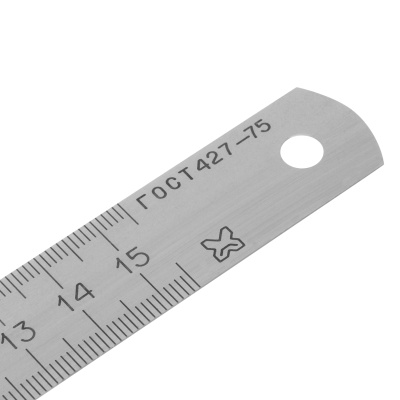 Линейка измерительная, 150 мм, металлическая по ценам производителя в Казани с доставкой по всей России