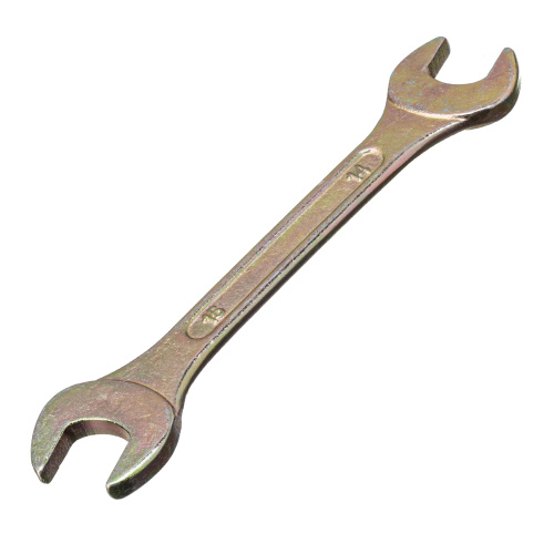 Ключ рожковый, 14 х 15 мм, желтый цинк Сибртех купить в Москве с доставкой по всей России | ProtosMarket.ru