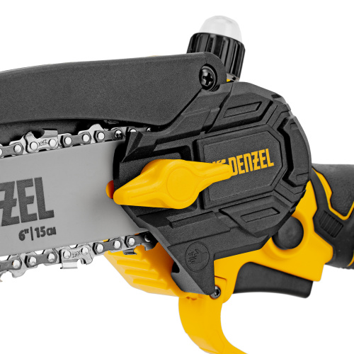Цепная мини-пила аккумуляторная бесщет., CCS-150, шина 150 мм, Li-Ion, 20 В Denzel по ценам производителя в Казани с доставкой по всей России