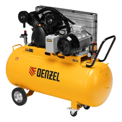 Компрессор воздушный рем. привод BCV 5500-T/200, 5,5 кВт, 200 литров, 850 л/мин Denzel по ценам производителя в Казани с доставкой по всей России