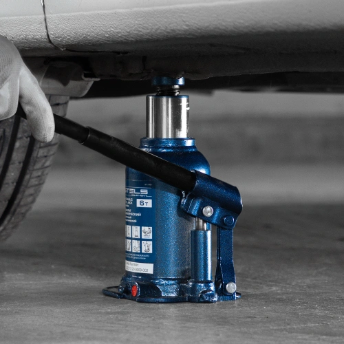 Домкрат гидравлический бутылочный телескопический, 6 т, подъем 180-410 мм Stels купить в Москве с доставкой по всей России | ProtosMarket.ru