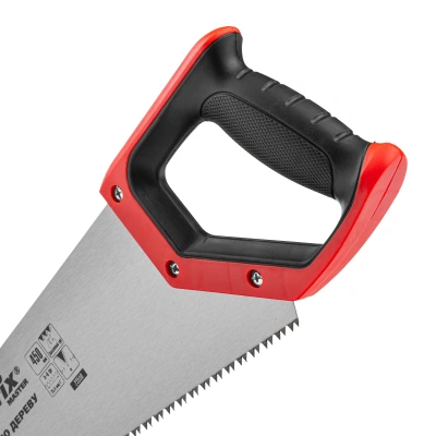 Ножовка по дереву, 450 мм, зуб 2D, каленый крупный зуб 5-6 TPI, двухкомпонентная рукоятка Matrix по ценам производителя в Казани с доставкой по всей России