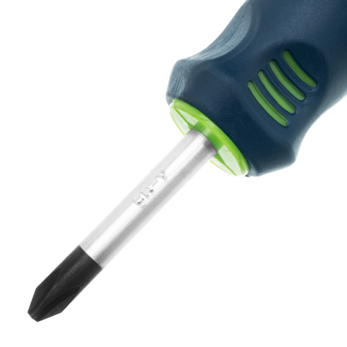 Отвертка, PH2 х 38 мм, CrV, двухкомпонентная рукоятка Сибртех купить в Москве с доставкой по всей России | ProtosMarket.ru