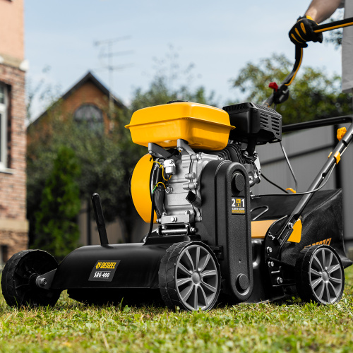 Скарификатор-аэратор бензиновый SAG-400, 212 см3, -15/+10 мм, 40 см Denzel по ценам производителя в Казани с доставкой по всей России