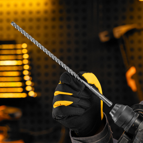 Бур по бетону, цельная крестовая пластина, 8x265 мм, SDS PLUS Denzel по ценам производителя в Казани с доставкой по всей России