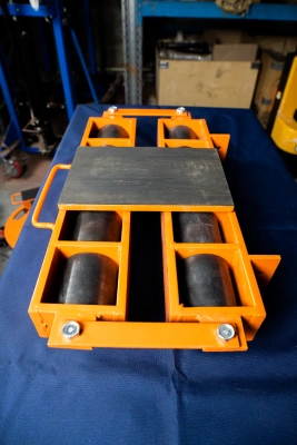 Роликовая платформа подкатная TOR 12000R-08SW 12 т по ценам производителя в Казани с доставкой по всей России