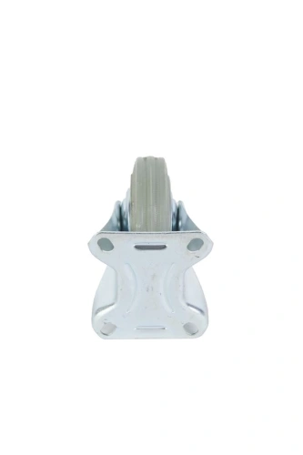 Колесо неповоротное серая резина FC 46 f 100 мм по ценам производителя в Казани с доставкой по всей России