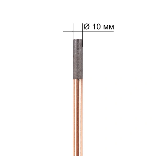 Электрод угольный КО 10х305 мм (упак.50 шт.) купить в Москве с доставкой по всей России | ProtosMarket.ru