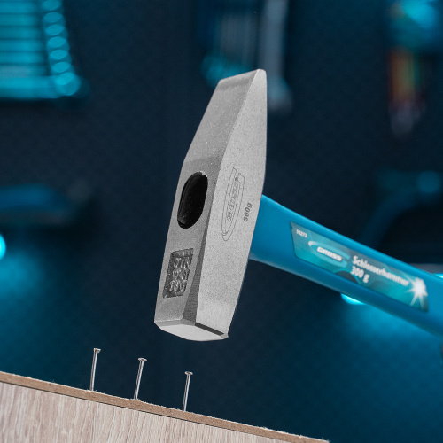 Молоток слесарный, 300 г, квадратный боек, фибергласовая обрезиненная рукоятка Gross по ценам производителя в Казани с доставкой по всей России