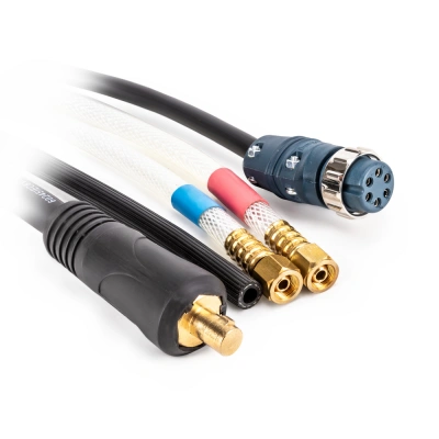 Комплект кабелей для INVERMIG 500E (для блока охлаждения, 15м, пр-во FoxWeld/КНР) по ценам производителя в Казани с доставкой по всей России