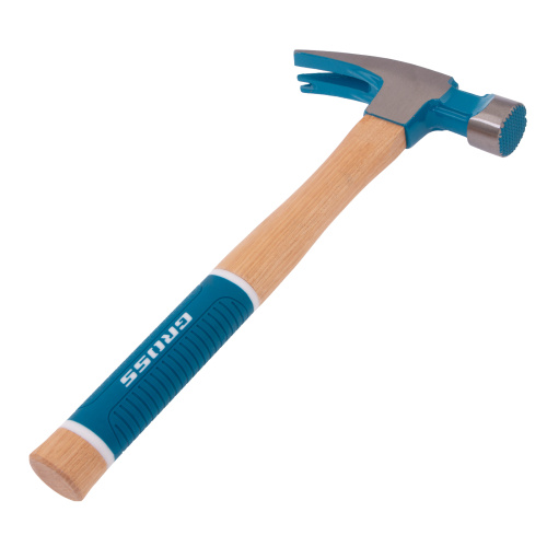 Молоток-гвоздодер, 680 г, угол 75, магнит, обрезиненная рукоятка AMERICAN HICKORY GROSS купить в Москве с доставкой по всей России | ProtosMarket.ru