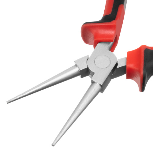 Круглогубцы Nickel, 160 мм, никелированные, двухкомпонентные рукоятки Matrix купить в Москве с доставкой по всей России | ProtosMarket.ru