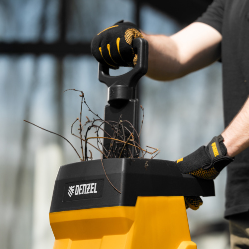 Измельчитель садовый электрический ECS-2500, 2500 Вт, 45 мм Denzel купить в Москве с доставкой по всей России | ProtosMarket.ru